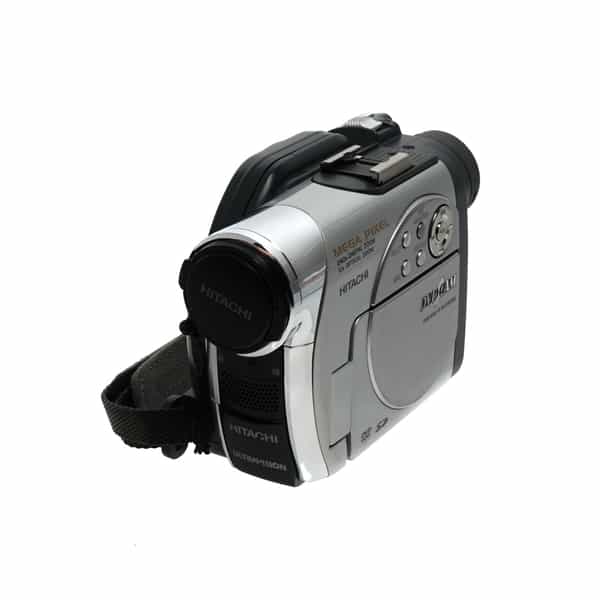 Hitachi DZ-MV780A Silver Mini-DVD NTSC Digital Video Camcorder at KEH Camera