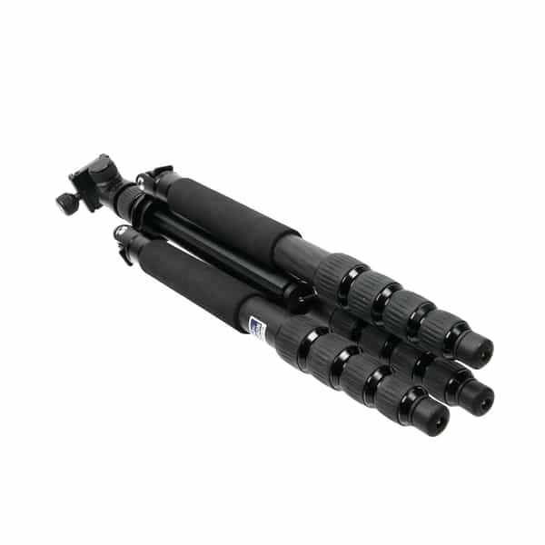 Giottos VGR-8265-M2C Carbon Fiber Tripod/Monopod with MH 5400 Ball Head  (Arca Style), 5-Section, 16.5-66.5\" at KEH Camera