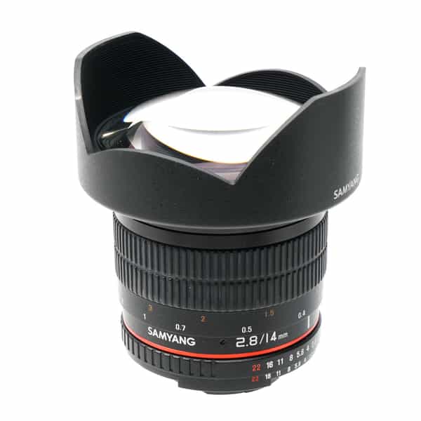 Samyang 14mm f/2.8 ED AS IF UMC Manual Lens for Nikon F-Mount with AE  Confirm Chip at KEH Camera
