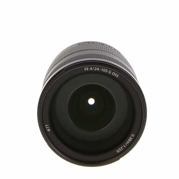 Sony FE 24-105mm f/4 G OSS Full-Frame Autofocus Lens for E-Mount, Black  {77} SEL24105G at KEH Camera
