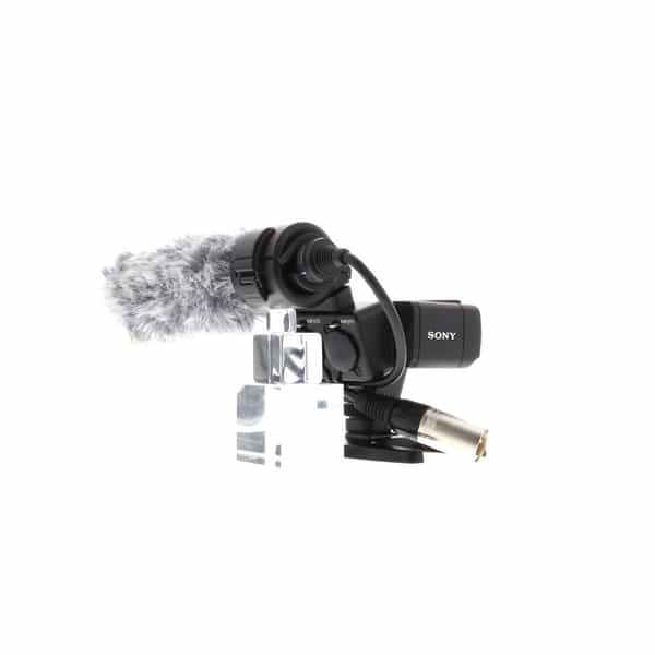 Sony XLR-K2M Adapter Kit with Shotgun XLR Condenser Microphone ECM-XM1, XLR-A2M  Adapter with Multi-Interface Shoe at KEH Camera