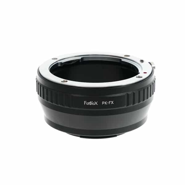 FotodioX PK-FXRF Adapter for Pentax K-Mount Lens to Fujifilm X-Mount at KEH  Camera