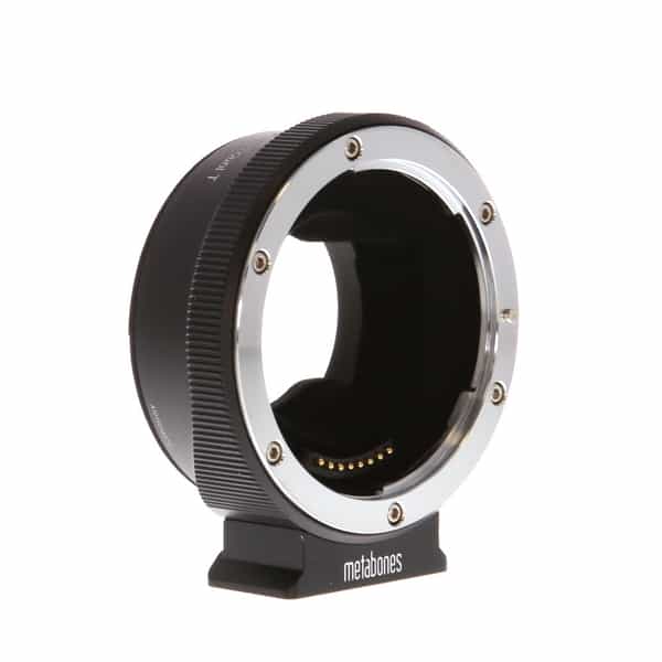 Metabones EF-E mount T Smart Adapter (Mark V) with Support Foot, IBIS  Switch for Canon EOS EF/EF-S Lens to Sony E-Mount (MB_EF-E-BT5) at KEH  Camera