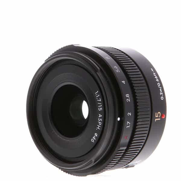 DJI 15mm f/1.7 ASPH Prime Lens with MFT Micro Four Thirds Mount for Zenmuse  X5, X5R Camera {46} at KEH Camera