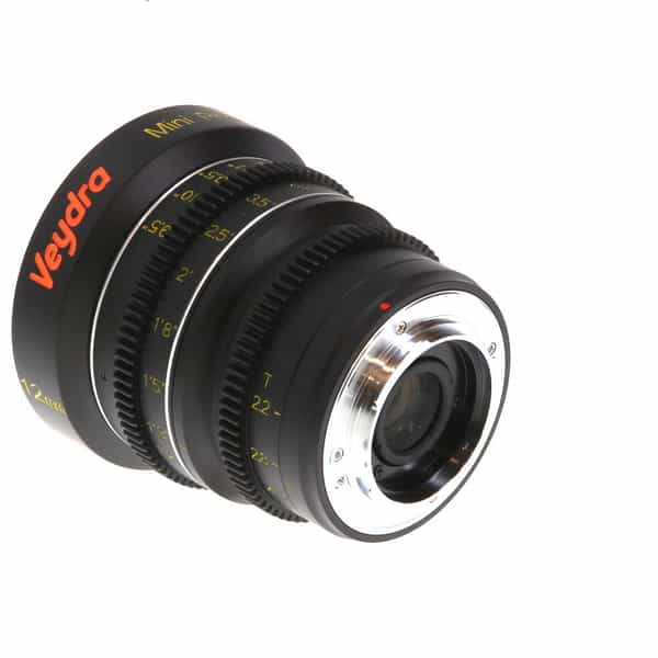 Veydra 12mm T2.2 Mini Prime Manual Lens for MFT (Micro Four Thirds), {77}  Focus Scale in Feet at KEH Camera
