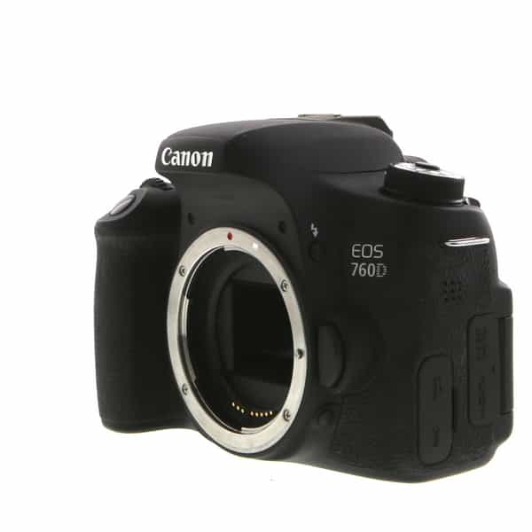 Canon EOS 760D DSLR Camera Body, Black {24MP} European Version of Rebel T6S  at KEH Camera