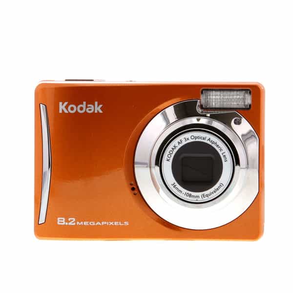 Kodak C140 Orange Digital Camera {8.2MP} (Requires 2/AA) at KEH Camera