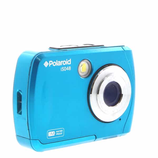 Polaroid iS048 Digital Camera, Blue {16MP} Requires 2x AAA at KEH Camera