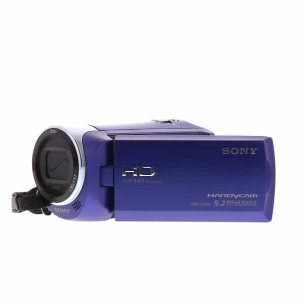 Sony HDR-CX240 HD Handycam Camcorder, Blue at KEH Camera
