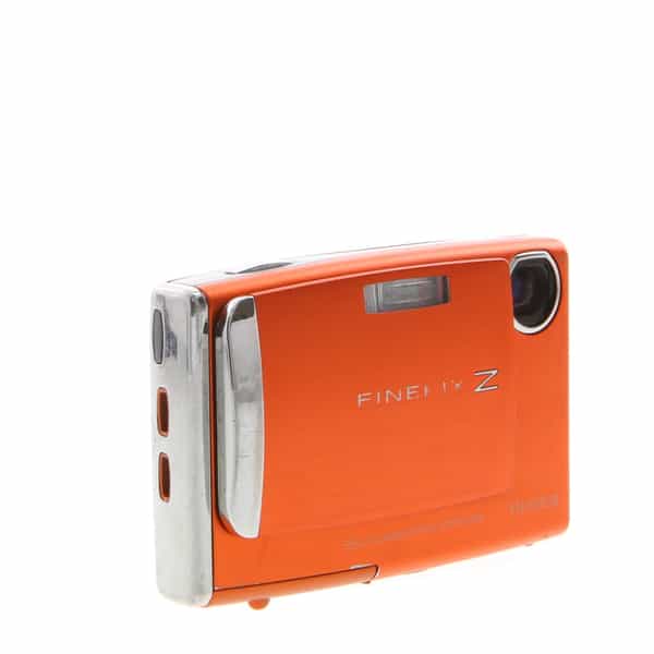 Fujifilm FinePix Z10FD Digital Camera, Orange {7.1MP} KEH Camera
