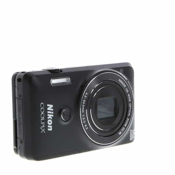Nikon Coolpix S6900 Digital Camera, Black {16MP} at KEH Camera