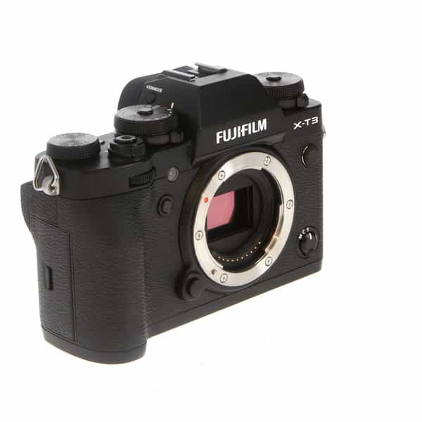 Fujifilm X-T3 Mirrorless Camera Body, Black {26.1MP} with EF-X8 Flash at  KEH Camera