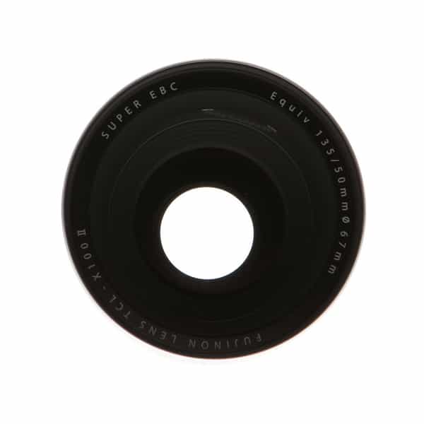 Fujifilm TCL-X100 II Tele Conversion Lens for X100F, Silver at KEH Camera