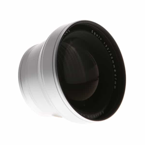Fujifilm TCL-X100 II Tele Conversion Lens for X100F, Silver at KEH Camera
