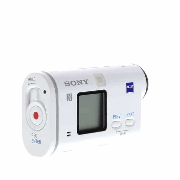Sony HDR-AS200V HD POV Action Cam Video Camera, White with Waterproof  Housing at KEH Camera