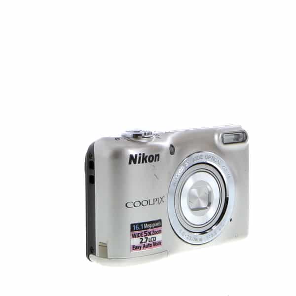 Nikon Coolpix L27 Digital Camera, Silver {16.1MP} Requires 2/AA at KEH  Camera