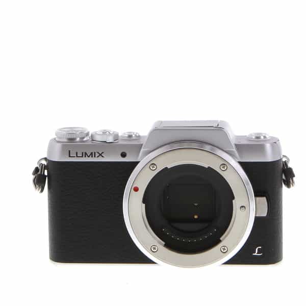 Panasonic Lumix DMC-GF7 Mirrorless MFT (Micro Four Thirds) Camera Body,  Black/Silver {16MP} at KEH Camera