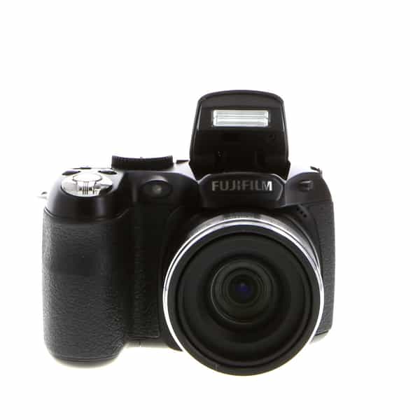 Fujifilm FinePix S2980 Digital Camera, Black, {14MP} Camera Only (Requires  4x AA) at KEH Camera