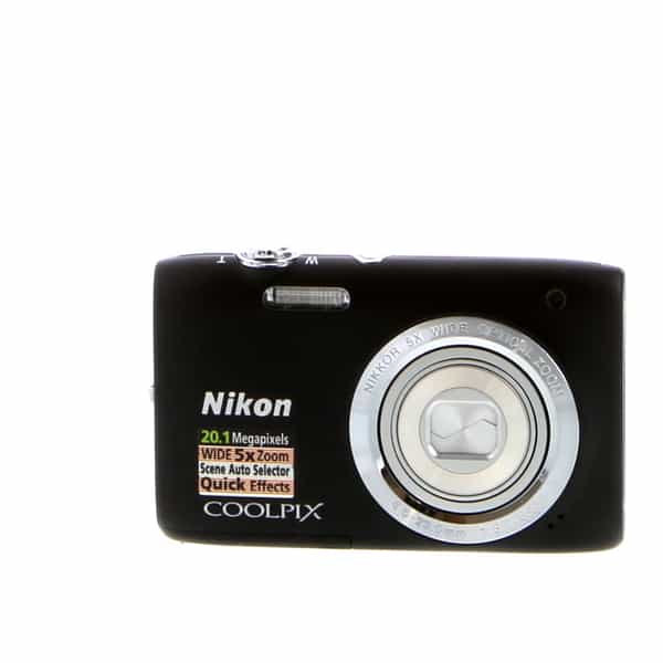 Nikon Coolpix S2800 Digital Camera, Black {20.1MP} at KEH Camera