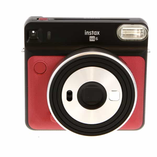 FUJIFILM INSTAX SQUARE SQ6 Instant Film Camera, Ruby Red (Requires 2/CR2)  at KEH Camera