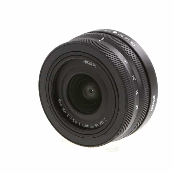 Nikon Nikkor Z DX 16-50mm f/3.5-6.3 VR Autofocus APS-C Lens for Z-Mount,  Black {46} at KEH Camera