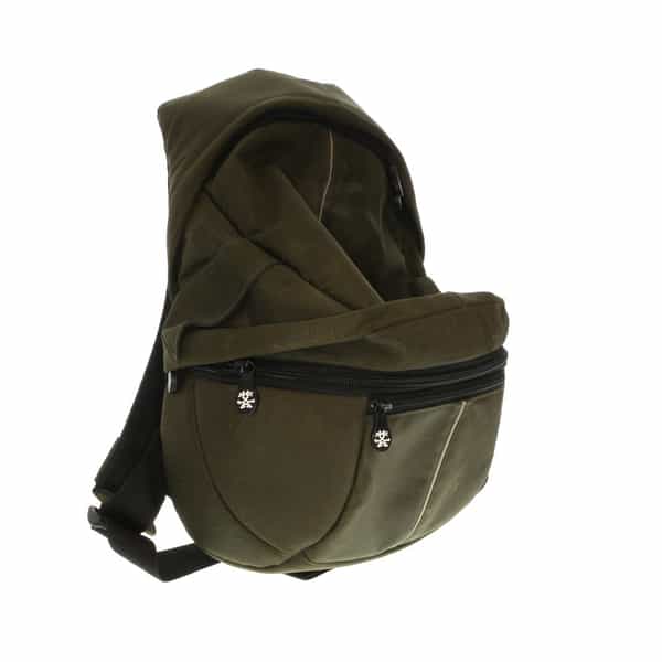 Crumpler Pretty Boy Backpack, Olive/Oatmeal, 18x15x8 in. at KEH Camera