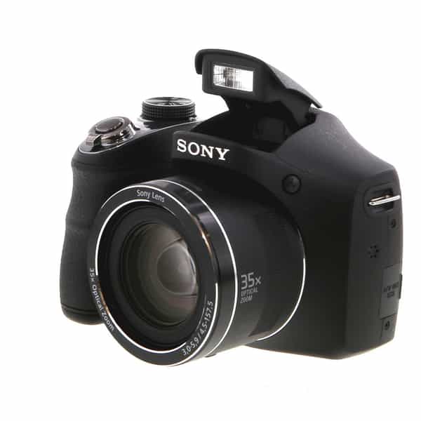 ZZ** Do Not Use Sony Cyber-Shot DSC-H300 Digital Camera, Black {20.1MP}  with Chromatic Aberration in Video (Purple Fringe) Requires 4-AA at KEH  Camera