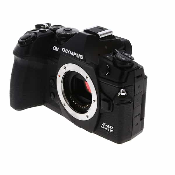 Olympus OM-D E-M1 Mark III Mirrorless MFT (Micro Four Thirds) Camera Body,  Black {20.4MP} at KEH Camera
