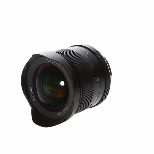 7artisans 12mm f/2.8 Manual APS-C Lens for Fujifilm X-Mount, Black with  Built-In Petal Hood at KEH Camera