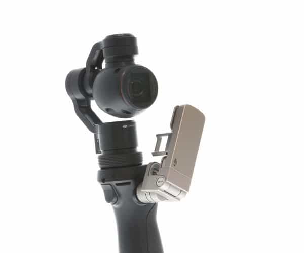 DJI Osmo 3-Axis Gimbal with Zenmuse X3 Integrated Camera {4K24/12MP},  Mobile Device Clip (Requires MicroSD Card) at KEH Camera