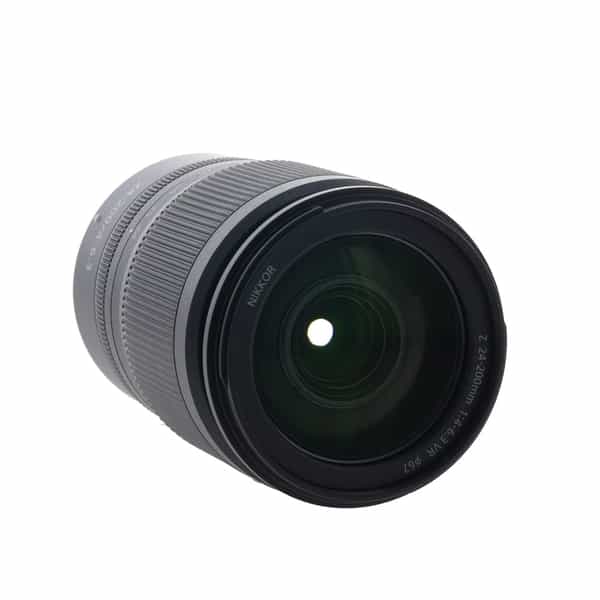 Nikon Nikkor Z 24-200mm f/4-6.3 VR Autofocus FX Lens for Z-Mount, Black  {67} at KEH Camera