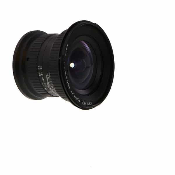 Opteka 15mm f/4 Wide Macro 1:1 Full-Frame Manual Lens for Nikon F-Mount  {77} at KEH Camera
