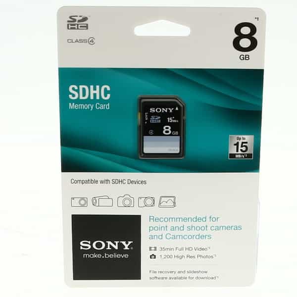 Sony SDHC 8GB Class 4 15MB/s Memory Card at KEH Camera