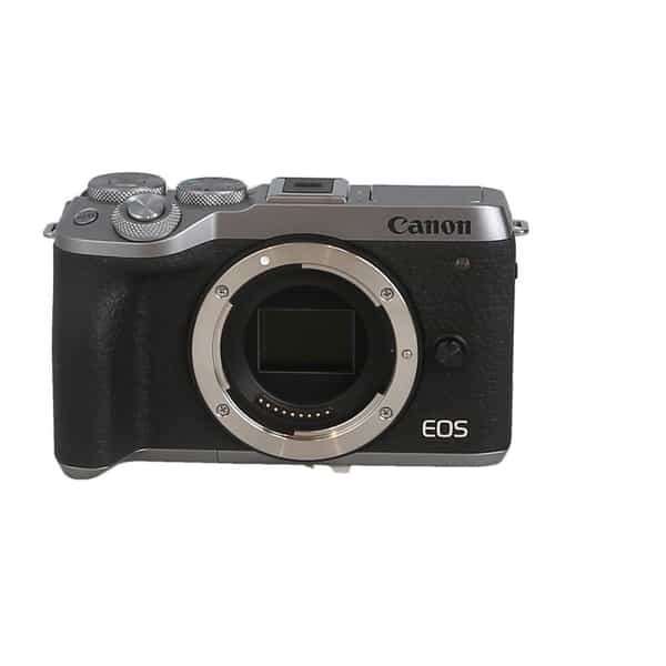 Canon EOS M6 Mark II Mirrorless Camera Body, Silver {32.5MP} at KEH Camera