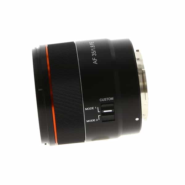 Samyang AF 35mm f/1.8 FE Lens for Sony E-Mount, Black {58} at KEH Camera