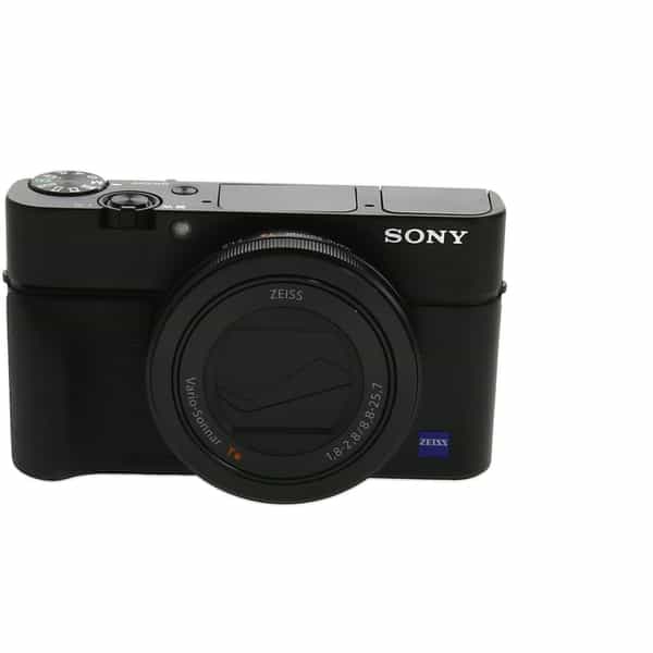 Sony Cyber-Shot DSC-RX100 III Digital Camera, Black {20.1MP} with AG-R2  Grip at KEH Camera