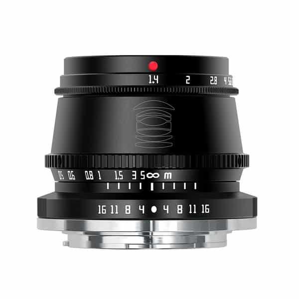 TTArtisan 35mm f/1.4 Manual Focus APS-C Lens for Leica L-Mount, Black {39}  at KEH Camera