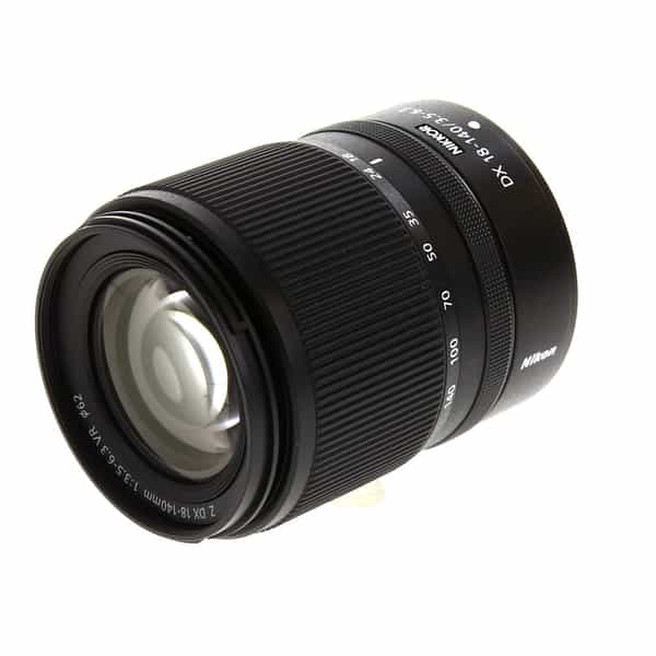 Nikon Nikkor Z DX 18-140mm f/3.5-6.3 VR Autofocus APS-C Lens for Z-Mount,  Black {62} at KEH Camera
