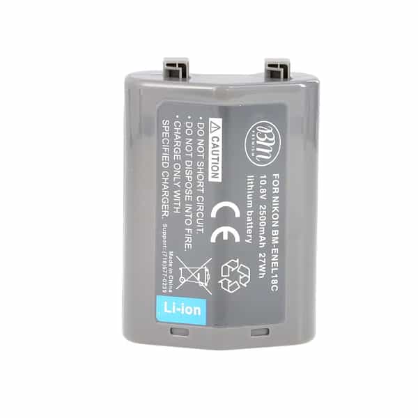 BM Premium Battery EN-EL18C for Nikon D4S, D5, D6 (10.8V 2500mAh) at KEH  Camera