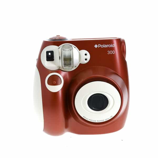 Polaroid PIC 300 Instant Film Camera, Red (PIF-300 Film) at KEH Camera