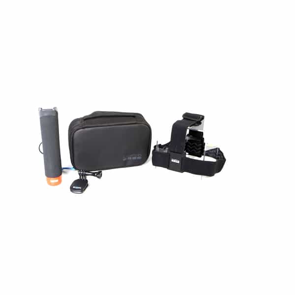 GoPro Adventure Kit 2.0 for HERO Action Cameras -Includes: The Handler  Floating Grip, Head Strap/Quick Clip at KEH Camera