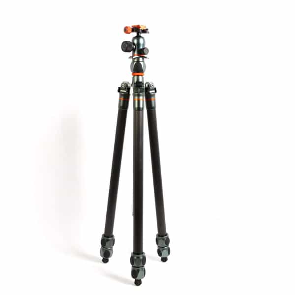3 Legged Thing Pro WINSTON 2.0 Carbon Fiber Tripod/Monopod with Center  Column, AirHed Pro Ball Head, 3-Section, Gray/Copper, 9.1-76.4 in. at KEH  Camera