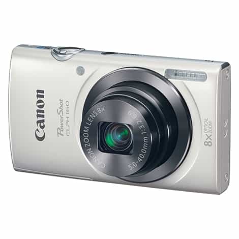 Canon Powershot ELPH 160 Digital Camera, White {20MP} at KEH Camera