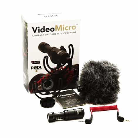 RODE Videomicro Compact On-Camera Microphone at KEH Camera