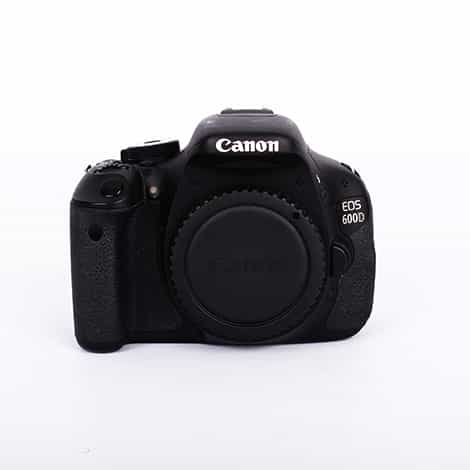 Canon EOS 600D DSLR Camera Body, Black {18MP} European Version of Rebel T3I  at KEH Camera