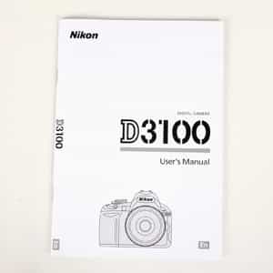 Nikon D3100 Instructions at KEH Camera