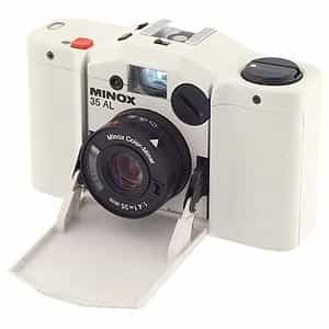 Minox 35 AL White 35mm Camera [PX27/Battery Pack 386] at KEH Camera