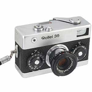Rollei 35 40mm f/3.5 Tessar Camera, Made in Germany, Chrome {24} at KEH  Camera