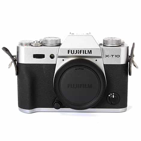 Fujifilm X-T10 Mirrorless Camera Body, Silver {16.3MP} at KEH Camera