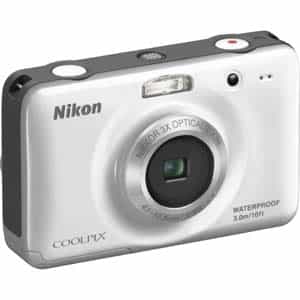 Nikon Coolpix S30 Digital Camera, White {10MP} at KEH Camera